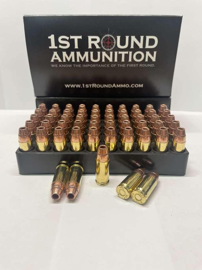 1st Round Ammo 9mm Luger 132 gr Personal Defense Round (PDR) - Pistol ...