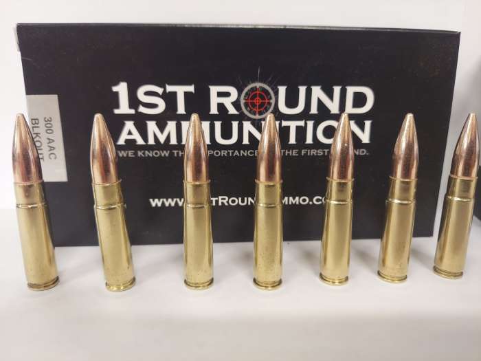 .300 AAC Blackout 147 grain FMJ - Remanufactured